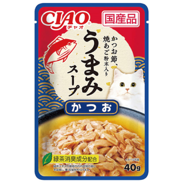 CIAO 柴魚鮮味餐包-鰹魚 40g