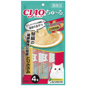 CIAO 啾嚕肉泥 腎臟健康(雞肉)14g*4條 CIAO 啾嚕肉泥 腎臟健康(雞肉)14g*4條