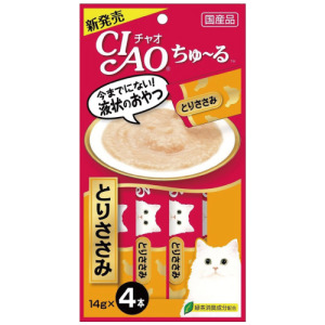 CIAO 啾嚕肉泥(雞肉)14g*4條 CIAO 啾嚕肉泥(雞肉)14g*4條