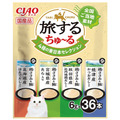 CIAO 旅遊四種日本特色風味貓肉泥-4種東日本嚴選風味 6gx36入 CIAO 旅遊四種日本特色風味貓肉泥-4種東日本嚴選風味 6gx36入