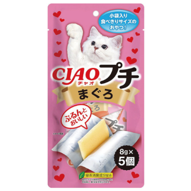 CIAO 片狀肉泥-鮪魚 8gx5入(單包) CIAO 片狀肉泥-鮪魚 8gx5入(單包)