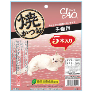 CIAO 燒烤鰹魚條(幼貓用)5條入 CIAO 燒烤鰹魚條(幼貓用)5條入