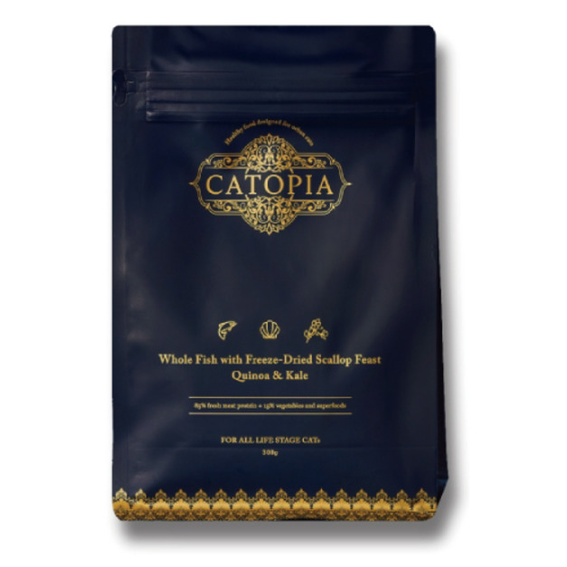 Catopia 樂境 凍乾全齡貓鮮糧-全魚凍乾干貝宴 1.82kg