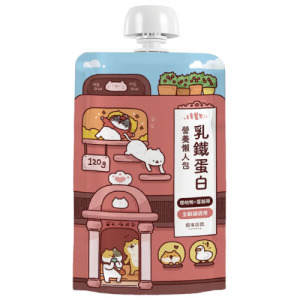 Catssay 貓有話說 乳鐵蛋白主食餐包-櫻桃鴨+蔓越莓 120g Catssay 貓有話說 乳鐵蛋白主食餐包-櫻桃鴨+蔓越莓 120g