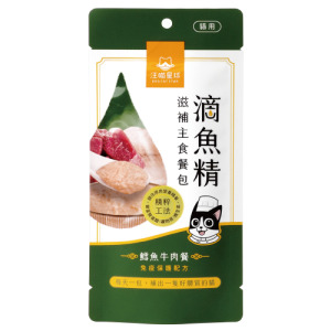汪喵星球 滴魚精滋補主食餐包-鱈魚牛肉餐 40g 汪喵星球 滴魚精滋補主食餐包-鱈魚牛肉餐 40g