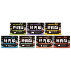 汪喵星球 Fantastic98% 鮮肉主食貓罐165g-隨機口味12罐/箱 汪喵星球 Fantastic98% 鮮肉主食貓罐165g-隨機口味12罐/箱
