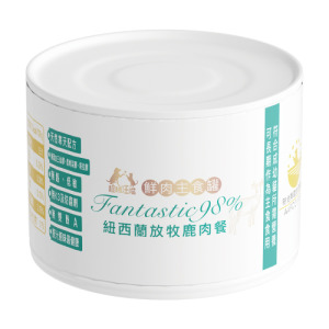 超越汪喵 鮮肉主食罐-貓用紐西蘭放牧鹿肉餐 165g 超越汪喵 鮮肉主食罐-貓用紐西蘭放牧鹿肉餐 165g