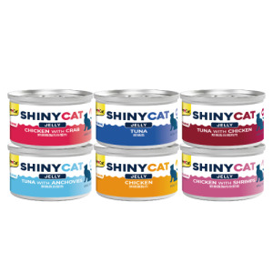 GimCat 竣寶SHINYCAT經典貓罐70g-隨機口味 24罐/箱 GimCat 竣寶SHINYCAT經典貓罐70g-隨機口味 24罐/箱