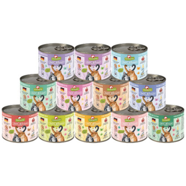 德國 Granatapet 葛蕾特 精緻食光無穀主食罐系列200g-隨機12罐/箱 德國 Granatapet 葛蕾特 精緻食光無穀主食罐系列200g-隨機12罐/箱