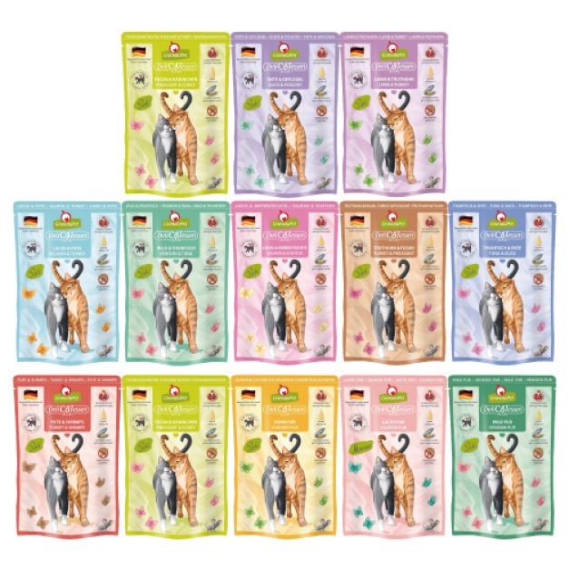 德國 Granatapet 葛蕾特 精緻食光無穀主食餐包系列85g-隨機12包/箱 德國 Granatapet 葛蕾特 精緻食光無穀主食餐包系列85g-隨機12包/箱