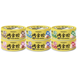 MDARYN 喵樂 肉食控貓主食罐系列80g-隨機24罐/箱 MDARYN 喵樂 肉食控貓主食罐系列80g-隨機24罐/箱