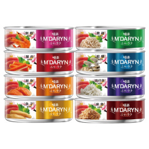 MDARYN 喵樂 鮪魚燒系列80g-隨機24罐/箱 MDARYN 喵樂 鮪魚燒系列80g-隨機24罐/箱