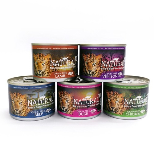 「NATURAL10+ 原野無穀機能主食罐185g-隨機12罐/箱