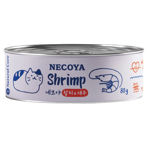 韓國 NATURAL CORE 自然核心 貓屋罐頭-鮪魚+蝦子 80g 韓國 NATURAL CORE 自然核心 貓屋罐頭-鮪魚+蝦子 80g