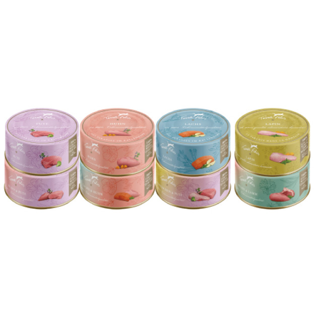 德國TERRA CANIS 醍菈鮮廚 仙境貓罐80g-隨機口味 12罐/箱 德國TERRA CANIS 醍菈鮮廚 仙境貓罐80g-隨機口味 12罐/箱