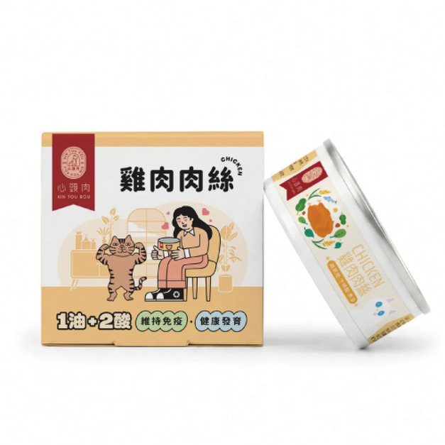 Xintourou 心頭肉 經典主食罐-雞肉肉絲 80g Xintourou 心頭肉 經典主食罐-雞肉肉絲 80g