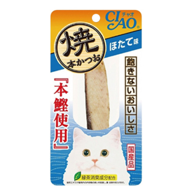 CIAO 本鰹燒魚柳條(扇貝風味)1入