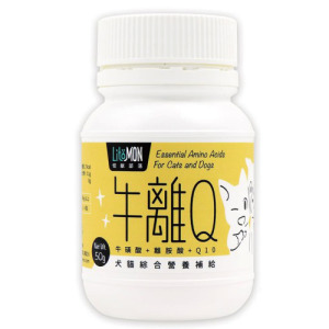 LitoMon 怪獸部落 牛離Q 犬貓綜合營養補給 50g LitoMon 怪獸部落 牛離Q 犬貓綜合營養補給 50g