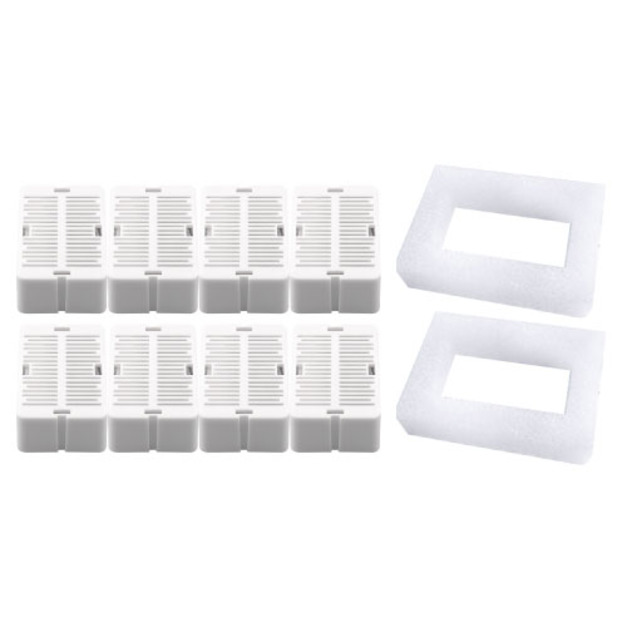 彩虹蛋糕陶瓷寵物飲水機-濾芯8片+濾棉2片