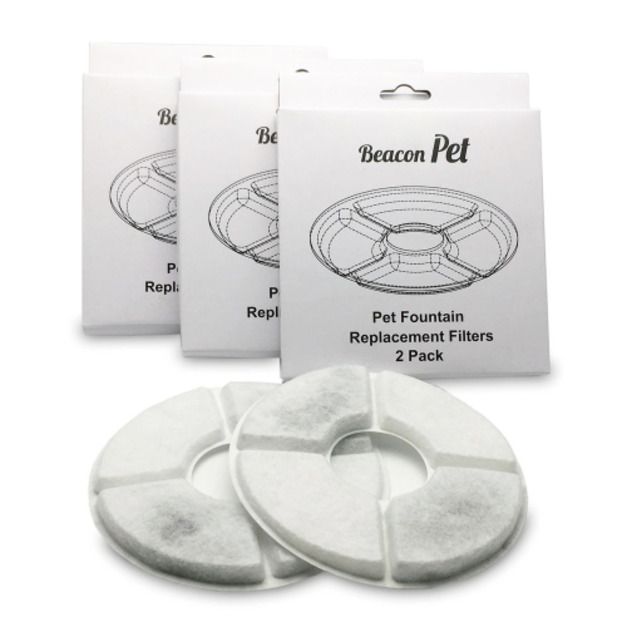 小花寵物飲水機-活性碳濾網(三盒半年份)