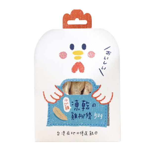 小心雞凍乾雞柳條 50g