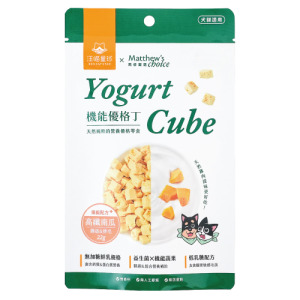 汪喵星球x馬修嚴選 機能優格丁- 高纖南瓜 22g 汪喵星球x馬修嚴選 機能優格丁- 高纖南瓜 22g