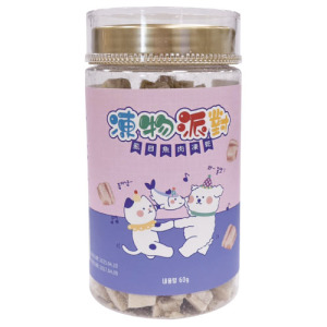 凍物派對 虱目魚肉凍乾 60g 凍物派對 虱目魚肉凍乾 60g