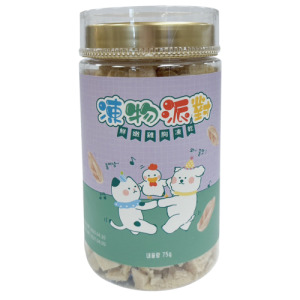 凍物派對 鮮嫩雞胸肉凍乾 75g 凍物派對 鮮嫩雞胸肉凍乾 75g