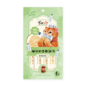 「買一送一」Eat's 易特廚肉泥-鄉村奶香嫩雞泥(雞肉+羊奶) 15gx4條 「買一送一」Eat's 易特廚肉泥-鄉村奶香嫩雞泥(雞肉+羊奶) 15gx4條
