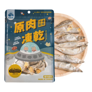 Fudotime 飼糧倉 原肉凍乾-啵啵柳葉魚 30g Fudotime 飼糧倉 原肉凍乾-啵啵柳葉魚 30g