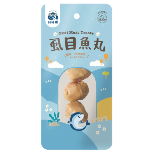 Fudotime 飼糧倉 蒸的新鮮-虱目魚丸 3入 Fudotime 飼糧倉 蒸的新鮮-虱目魚丸 3入