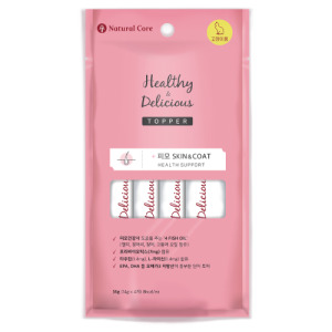 「買一送一」韓國 NATURAL CORE 自然核心 Healthy Topper 保健貓肉泥-皮毛保健 14gx4入 「買一送一」韓國 NATURAL CORE 自然核心 Healthy Topper 保健貓肉泥-皮毛保健 14gx4入