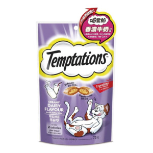 Temptations 喵愛餡 香濃牛奶口味 75g Temptations 喵愛餡 香濃牛奶口味 75g