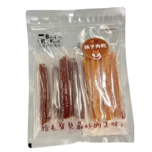 Best Pet Food 貝斯 寵物零食-筷子肉乾雙拼口味240g Best Pet Food 貝斯 寵物零食-筷子肉乾雙拼口味240g