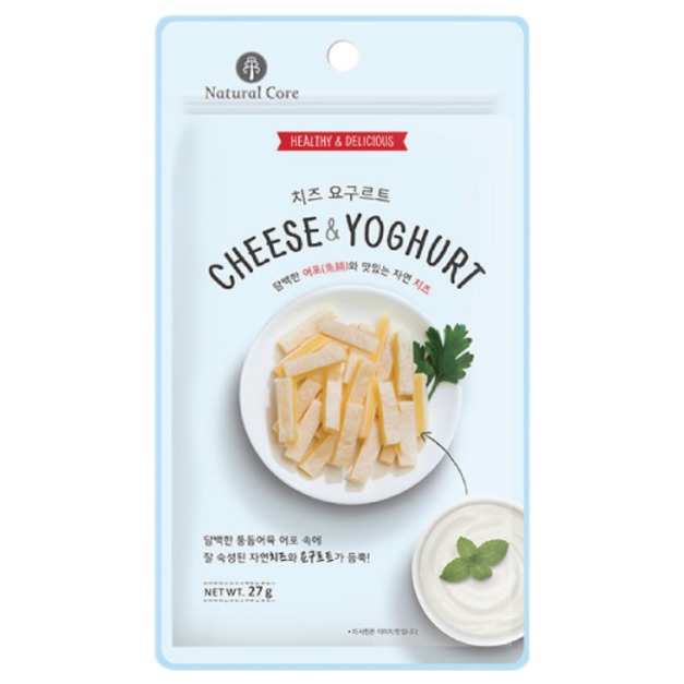 韓國 NATURAL CORE 自然核心 優格起司條 27g