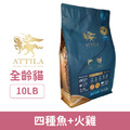 ATTILA 阿提拉 無穀全齡貓糧 四種魚+火雞 10LB_1 ATTILA 阿提拉 無穀全齡貓糧 四種魚+火雞 10LB_1