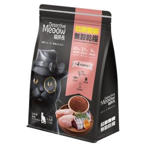 Detective Meoow 喵探長 無穀乾糧-紅藜雙饗 1.5kg Detective Meoow 喵探長 無穀乾糧-紅藜雙饗 1.5kg
