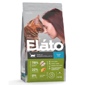 Elato 杜莎 天然無穀寵糧 成貓亮毛配方-深海鮮魚 1.5kg Elato 杜莎 天然無穀寵糧 成貓亮毛配方-深海鮮魚 1.5kg