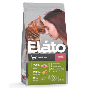 Elato 杜莎 天然無穀寵糧 成貓低敏配方-嫩羊野鹿 1.5kg Elato 杜莎 天然無穀寵糧 成貓低敏配方-嫩羊野鹿 1.5kg