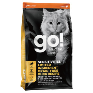 Go! 低致敏鴨肉無穀貓糧 3LB Go! 低致敏鴨肉無穀貓糧 3LB