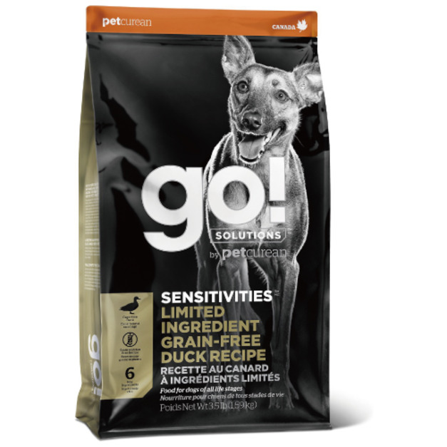Go! 狗狗低致敏配方系列-低致敏鴨肉無穀全齡犬 22LB