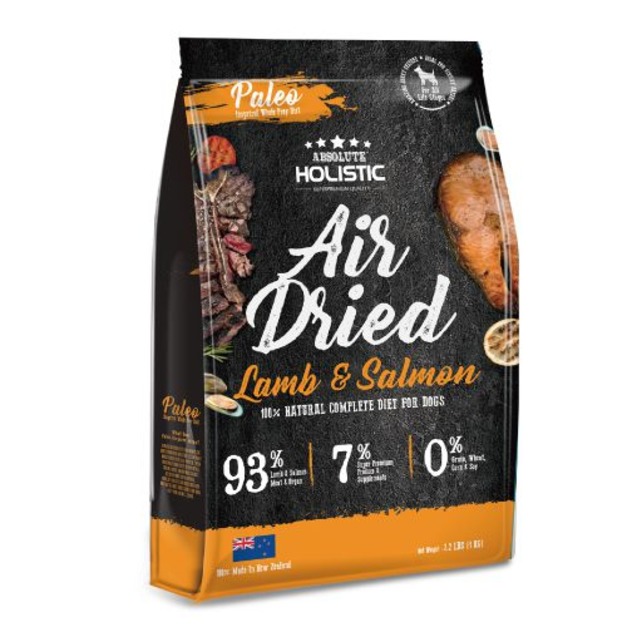 HOLISTIC 超越巔峰狗用鮮食肉片-放牧羊+國王鮭魚+綠貽貝 特大包1000g