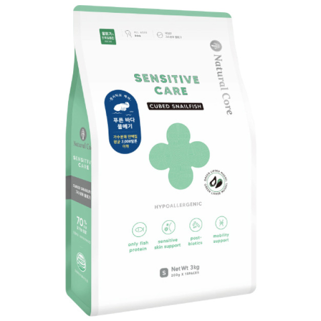 韓國 NATURAL CORE 自然核心 水解敏感護理狗糧-鯰魚 3kg 韓國 NATURAL CORE 自然核心 水解敏感護理狗糧-鯰魚 3kg