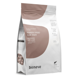boneve 本牧 貓用凍乾生食餐-鯖魚+羊肉 280g boneve 本牧 貓用凍乾生食餐-鯖魚+羊肉 280g
