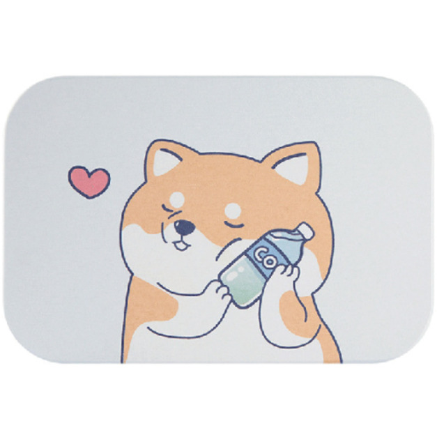 柴犬多功能珪藻土吸水墊-大洗漱墊 20x30cm (四款可選)