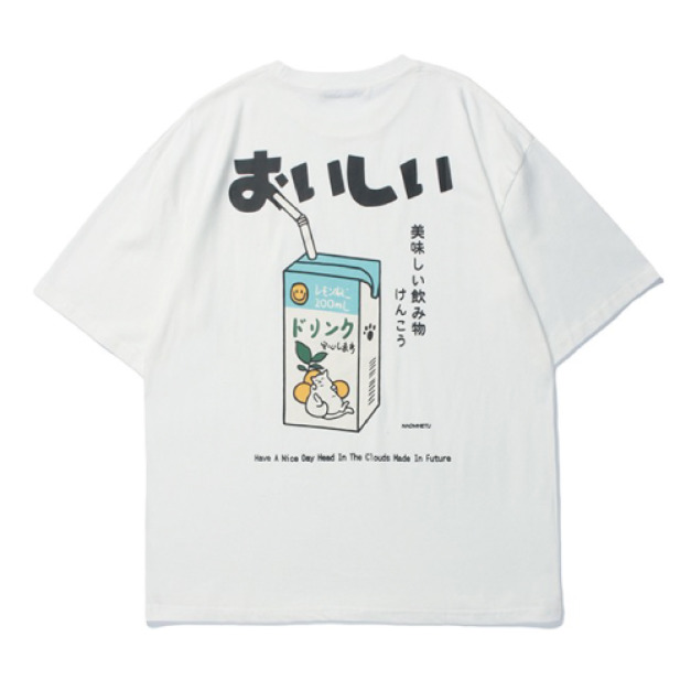 橘子汽水貓寬鬆T恤(多款可選) 橘子汽水貓寬鬆T恤(多款可選)