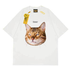 被迫上班貓棉T恤 (多款可選) 被迫上班貓棉T恤 (多款可選)