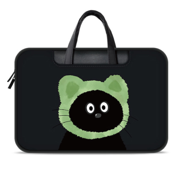 俏皮黑貓可手提肩背電腦包(兩色可選) 俏皮黑貓可手提肩背電腦包(兩色可選)