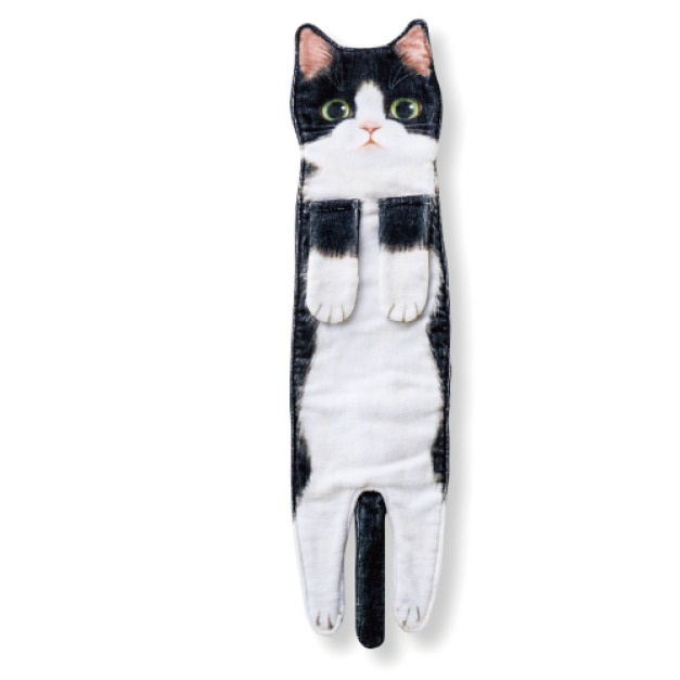 日系猫咪印花擦手巾(多款可選) 日系猫咪印花擦手巾(多款可選)