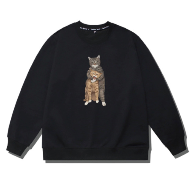 掐脖貓長袖上衣(多款可選) 掐脖貓長袖上衣(多款可選)